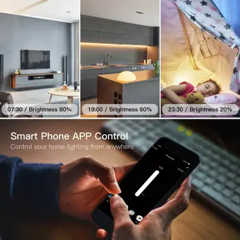 Tuya WiFi Inteligentní Stmívací Vypínač Hlasové Ovládání s Alexa Google Home Smart Life App Control Jeden Pól 3 Způsob, Smart Home