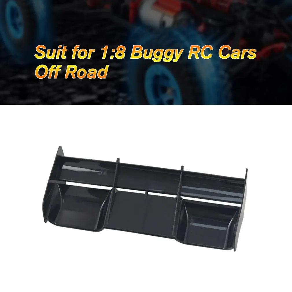 1/8 RC Auto Buggy Plast Nylon Tail Křídlo 1:8 Elektrický Pohon Off Road Buggy Auto Upgrade Díly 4