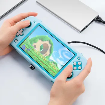Čistá Barva Ochranné Pouzdro Pro Nintendo Spínač Lite Mini Shell Barevné Matné Tvrdé Plné Přední Zadní Kryt, Hry, Příslušenství