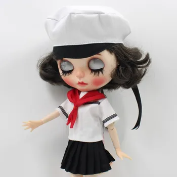 LEDOVÉ DBS Blyth panenka licca tělo areálu oblek Cardcaptor Sakura Kinomoto Sakura uniforma klobouk Námořnický oblek