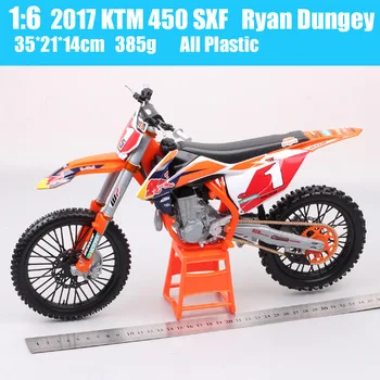 1:6 Měřítku 2017 Maisto Velký 450 SX-F SXF NE.1 Ryan Dungey #25 Marvin Musquin Motocross Model Dirt Bike Diecast Hračka Motocykl Chlapci