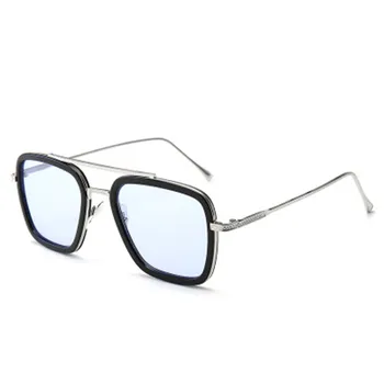 Lentes Tony Stark lentes de sol hombre sluneční Brýle Brýle Vintage Sluneční Brýle gafas de sol hombre oculos de masculino