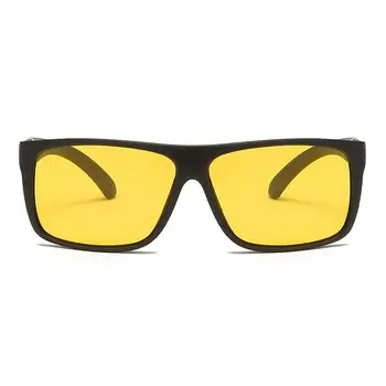 LongKeeper Noční Vidění Brýle Muži Ženy Pružný TR90 Rám Řidičské Brýle Žluté Čočky Eyeware Ovladače Brýle Nové