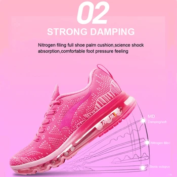 ONEMIX Dámské Lehké Vzduchový Polštář Sportovní Běžecké Boty Silniční Běžecké Boty Ženské Prodyšný Mesh Sportovní zapatos de mujer