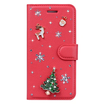 Vánoční dárek Flip Kožené Telefon Pouzdro Pro Xiaomi Mi 10T lite 5G peněženka Kryt karty stojan Pouzdro pro Mi 10T Lite funda MI10T lite