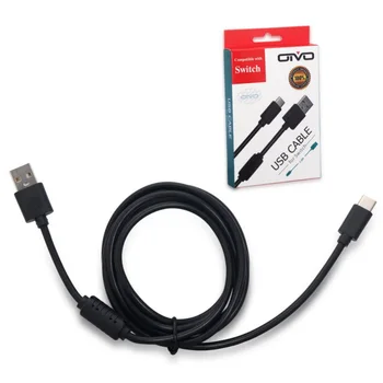 1,8 M Nabíjecí Kabel USB Type-C Magnetický Kroužek Datový Kabel Napájecí Kabel Pro Nintendo Controller зарядное устройство