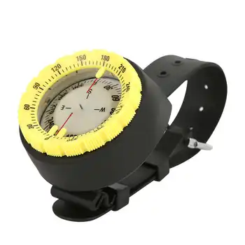 Podvodní Kompas Profesionální 50M Potápění Kompas Vodotěsné Navigator Digitální Hodinky Potápění Kompas pro Plavání, Potápění, Potápění