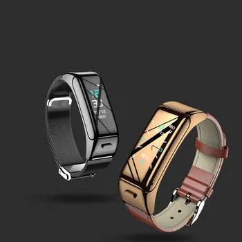 Smart WatchWomen Muži Smartwatch Pro Android, IOS Chytrý, Hodiny, Tepová Frekvence Monitorování Spánku Bluetooth headset vodotěsné Smart-hodinky