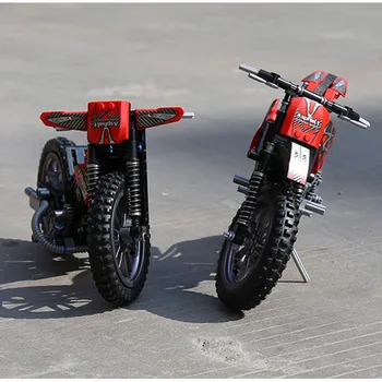 Decool Technic MOC Moto Motocykl Super Závodní Auto Cross Bike Stavební Bloky, Sady Cihly Model Hračky Kluky Hračky, Vánoční Dárky