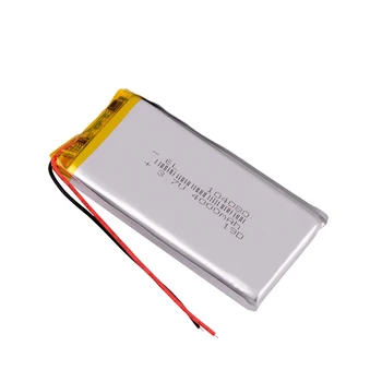 3.7 V 4000mAh 104080 Lithium-Polymer LiPo Dobíjecí Baterie buněk Vzal pro colorfly c10 E-Knih, Tablet PC Power bank na DVD