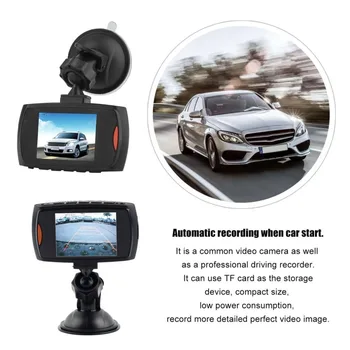 Podpora vysoce kvalitní Auto DVR G30L Auto Fotoaparát Záznamník Dash Cam G-senzor, IR Noční Vidění
