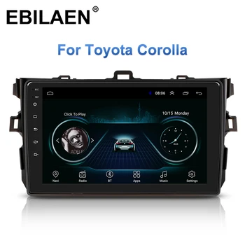 Auto Multimediální Přehrávač Pro Toyota Corolla E140/150 2007-2016 Autoradio 2Din Android 8.1 Auto Auto Rádio Navigace GPS, Stereo