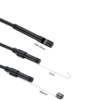 7mm 2v 1 USB Endoskop 480P HD Had Trubice a Android Boroskop USB Endoscopio Inspekční Micro Kamera pro PC, Chytrý Telefon