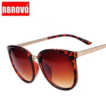RBROVO Nadrozměrných Luxusní Kulaté sluneční Brýle, Ženy Značky Módní Návrhář Brýle Pro Muže Nákupní Lentes De Sol Hombre UV400