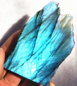55mm krásné modré labradorit pravda crystal léčivé přírodní minerální vzorky doprava zdarma