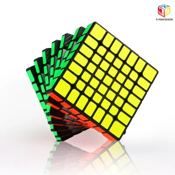 Qiyi X-Man Jiskru M 7x7x7 Mofangge Magnetické magic cube Pravidelné 7x7 rychlost cubo puzzle Vzdělávací Hračky cubo magico