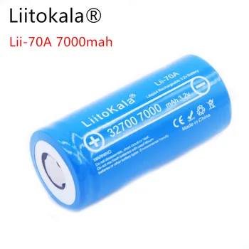 LiitoKala 3.2 V 32700 6500mAh LiFePO4 Baterie 35A Kontinuální Vypouštění Maximální 55A Vysoký výkon baterie