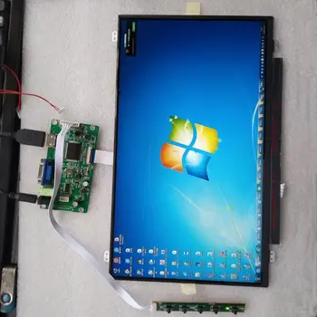 Pro N156BGE-EB2 LCD OVLADAČ HDMI monitor DIY KIT, VGA 30Pin desce Řadiče EDP LED 1366X768 displej 15.6