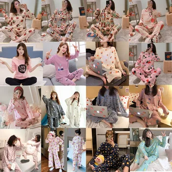 Velkoobchod Pyžama Sady Jaro Podzim 30 Styl Tenké Krabičce Generace Žen, Dlouhé Oblečení Na Spaní Oblek Doma Ženy Dárkové Ženské Oblečení Na Spaní