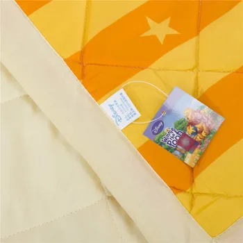 Jedinečný design medvídek pú 3d tisk letní deka bavlna kryt pruhovaný deku beedspread jeden plný oddělenými postelemi velikosti queen kid