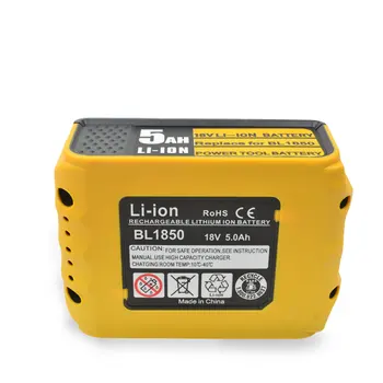 GTF BL1860 18V 6000mAh Dobíjecí Li-ion Baterie Pro Makita Náhradní elektrické Nářadí, Baterie BL1850 BL1830 BL1840 194205-3 Buňky