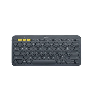 Logitech K380 bezdrátová Bluetooth klávesnice klávesnice mute klávesnice a myši sada K380, černá