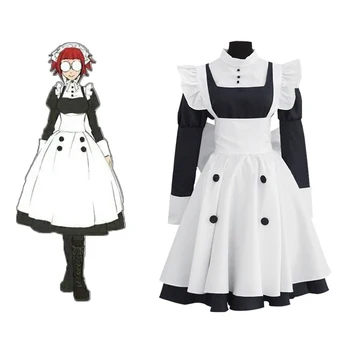 Anime Comic Black Butler Cosplay kostýmy MEY RIN Cosplay Kostým, Uniformy, Obleky Oblečení Sady Oblečení pokojská zástěra šaty Nové