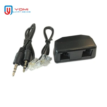 Nahrávání Adaptér pro Diktafon s 3.5 mm Audio Kabel Telefonní Linky Telefonní Adaptér pro Digitální Diktafon Diktafon