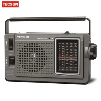 Původní TECSUN R-304 R-304P Vysoká Citlivost FM Rádio MW/SW Rádio Přijímač, Vestavěný Reproduktor, Digitální Přijímače, Přenosné Rádio