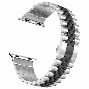 Pro Apple watch band Kovové z Nerezové Oceli Popruh pro iWatch 6 Apple watch 44 mm 40 mm 42 mm 38 mm Náramek Hodinek