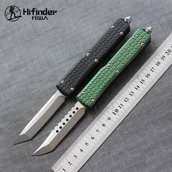 NOVÉ Hifinder verze D2 blade nůž 6061-T6 Hliníková rukojeť camping přežití venkovní lov EDC Taktické nástroj večeři kuchyňský nůž
