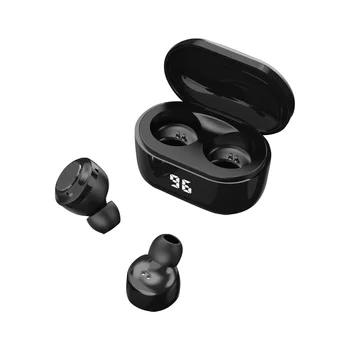 A6 TWS Mini Bezdrátová Bluetooth 5.0 hi-fi Stereo Sluchátka s Digitálním Poplatku Box podporuje dotykové ovládání hands-free volání