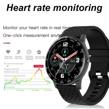 NOVÉ H30 Chytré Hodinky Muži Ženy Fitness Náramek Activity Tracker Smartwatch Krevní Tlak Pásmo Srdeční Frekvence Vodotěsné Sportovní Hodinky