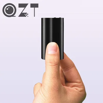 QZT MP3 Recorder Player Mini Audio Voice Recorder Profesionální Bezdrátové Mikro Diktafon, MP3 Přehrávač, USB Digitální záznam Zvuku