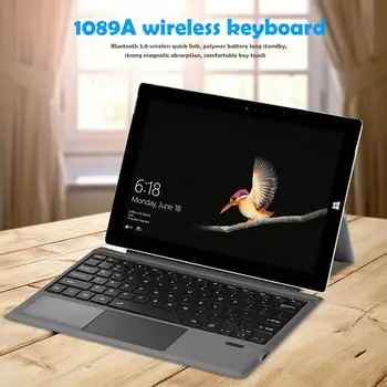Mini Ultra-tenká Bezdrátová Klávesnice Bluetooth 3.0 Pro aplikaci Microsoft - Surface Pro 3/4/5/6/7 Tablet PC, Notebook, Herní Klávesnice
