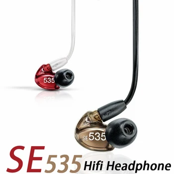 Vánoční Dárek!! SE535 Odnímatelné Sluchátka 2 Barvy Hi-fi sSereo Sluchátka SE 535 V ear Sluchátka s Retail Box VS SE215