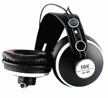 ISK HP980/HP-980 Šumu Super Bass Uzavřená Zadní hi-fi DJ Studio Monitorovací Sluchátka Headset PK K271S K272