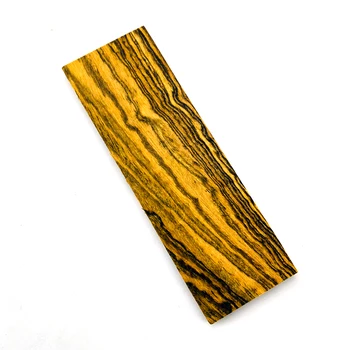 Mexické zlaté santalové dřevo Nůž rukojeť materiál dřevo, ruční práce ze dřeva DIY 120*40*8 MM