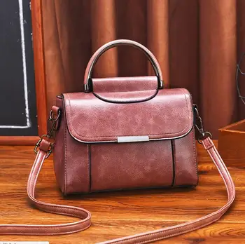 Hot styl hot prodej dámské straně nákladního taška přes rameno retro typ dámský patent-kožené pouzdro