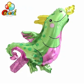 50ks/mnoho Mini Tyrannosaurus, Triceratops, T-Rex Charizard Fóliový balónek Dinosaurus svět, Narozeniny, party dekorace Děti, hračky