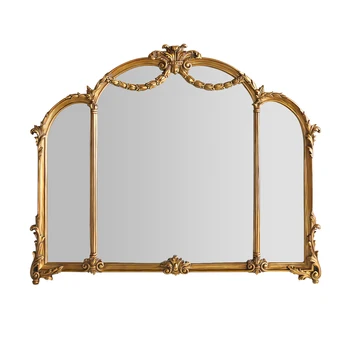 Evropské koupelna zrcadla vyřezávané zrcadlo květina