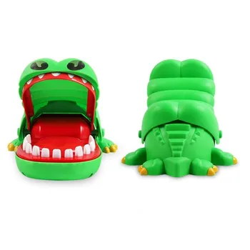 Rodinné Hry Klasické Kousání Rukou Krokodýl Hry Kreativní Vtipy Úst Zubní Skus Prst Hry Aligátor Straně dětské Hračky