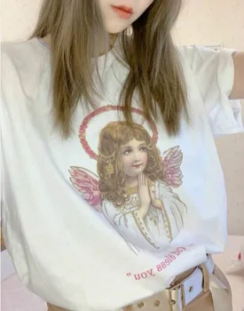 Kuakuayu HJN Může Bůh Vám Žehnej Citáty T Shirt Grunge Bílé Graphic Tee Cool Girl Ženy Módní Vtipné Tričko Tumblr Tee