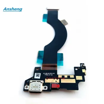 Ansheng Doku USB Nabíjecí Port Přenos Dat, Připojte Konektor Flex Kabel Desky Pro Letv MAX2 MAX 2 X829 Mobilní Telefon