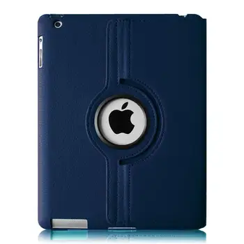 Pouzdro Pro iPad 234 Kožené Otočné pouzdro Pro iPad 4 3 2 Tablet Ochranné Pouzdro A1560 A1459 A1458 A1416 A1430 A1403 A1396