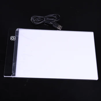 ARMYQZ A3 A4 A5 LED Světlo Pad Artcraft Obrysu Světlo Box, Kopírování Deska Digitální Tablety diamond Malování Kreslení Tablet