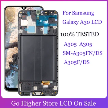 TFT LCD Pro Samsung Galaxy A30 LCD Displej Dotykový Displej Digitizer Shromáždění A305 SM-A305FN/DS A305F/DS A305