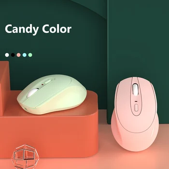 Candy Barva Ženy Wireless Mouse Mini 2.4 G Silent Gaming Mouse Pro Macbook, Lenovo, Ultra-slim Ergonomický Bezhlučný Počítač Myší