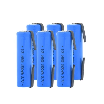 6/8/10 Ks High Power 14500 Lithiová Baterie Buňka S DIY Pájení Niklu Karty Pro Nouzové osvětlení Dálkové Ovládání Mini Ventilátor
