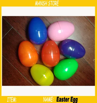 100ks/lot 4*6cm Plastové vejce kapsle Prázdné Plastové Koule Hračka Pro Děti Dárek Doprava Zdarma